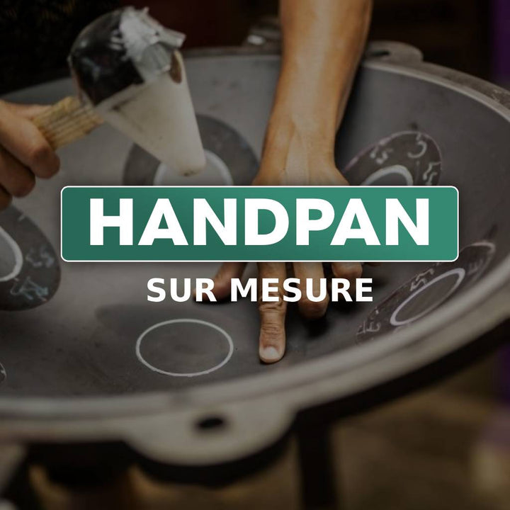 handpan sur mesure, frequence, gamme, nombre de note, couleur