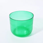 Alchemy Clear Green F Note Crystal Singing Bowl - clear bowl - On sale