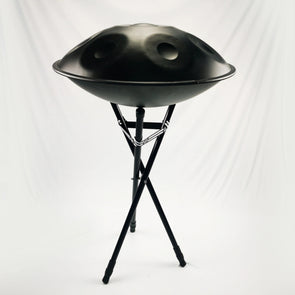 Stand handpan, trepied, support, hang drum, noir